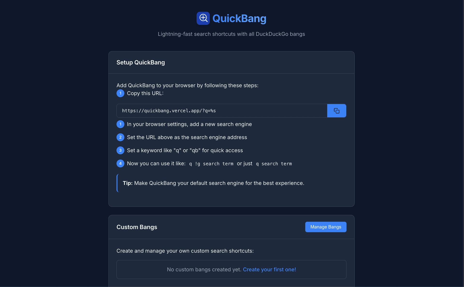 QuickBang